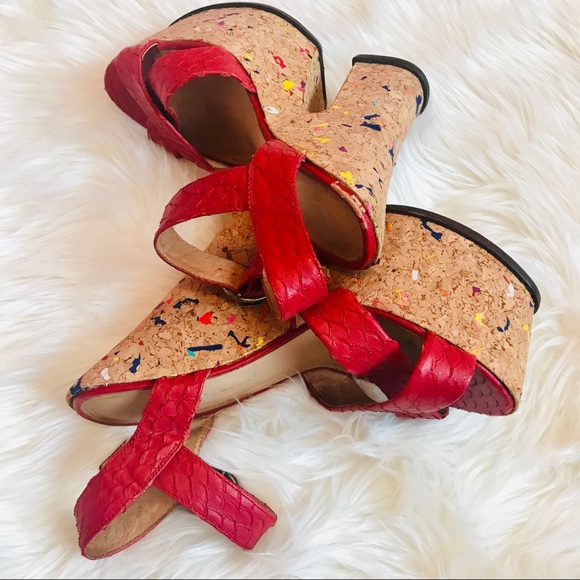 🍓✨ Jeffrey Campbell Rubell Platforms ✨🍓 - Picture 3 of 5